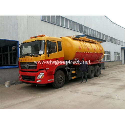 Heavy duty sewer cleaning vacuum suction truck